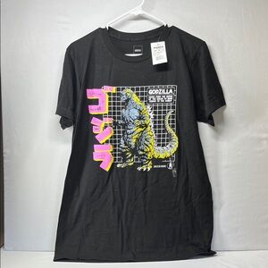 Black Godzilla Graphic Tee‎ - Short Sleeve